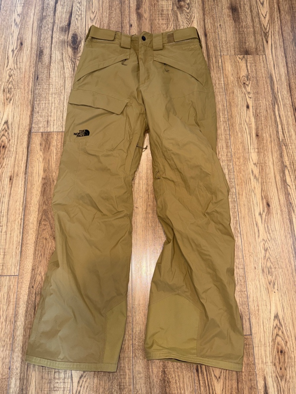 The North Face Men's khaki lined Snow Pants